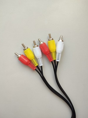 Prepojovací kábel 3x CINCH - 3 CINCH/M-M 1,1m