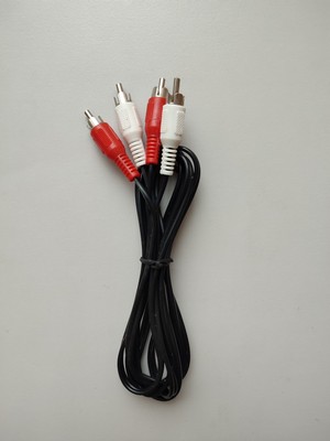 Prepojovací kábel 2x CINCH - 2 CINCH/M-M 1,8m