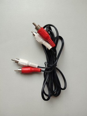 Prepojovací kábel 2x CINCH - 2 CINCH/M-M 1,8m