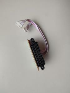 Scart napájacia doska