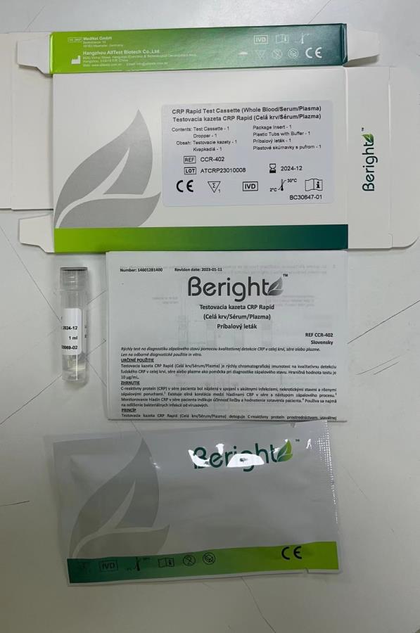 Testovacia súprava CRP Rapid BERIGHT CCR-402