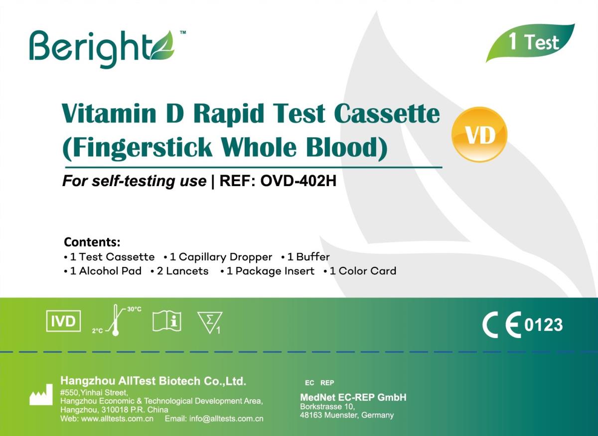 Vitamín D Test súprava BERIGHT OVD-402H