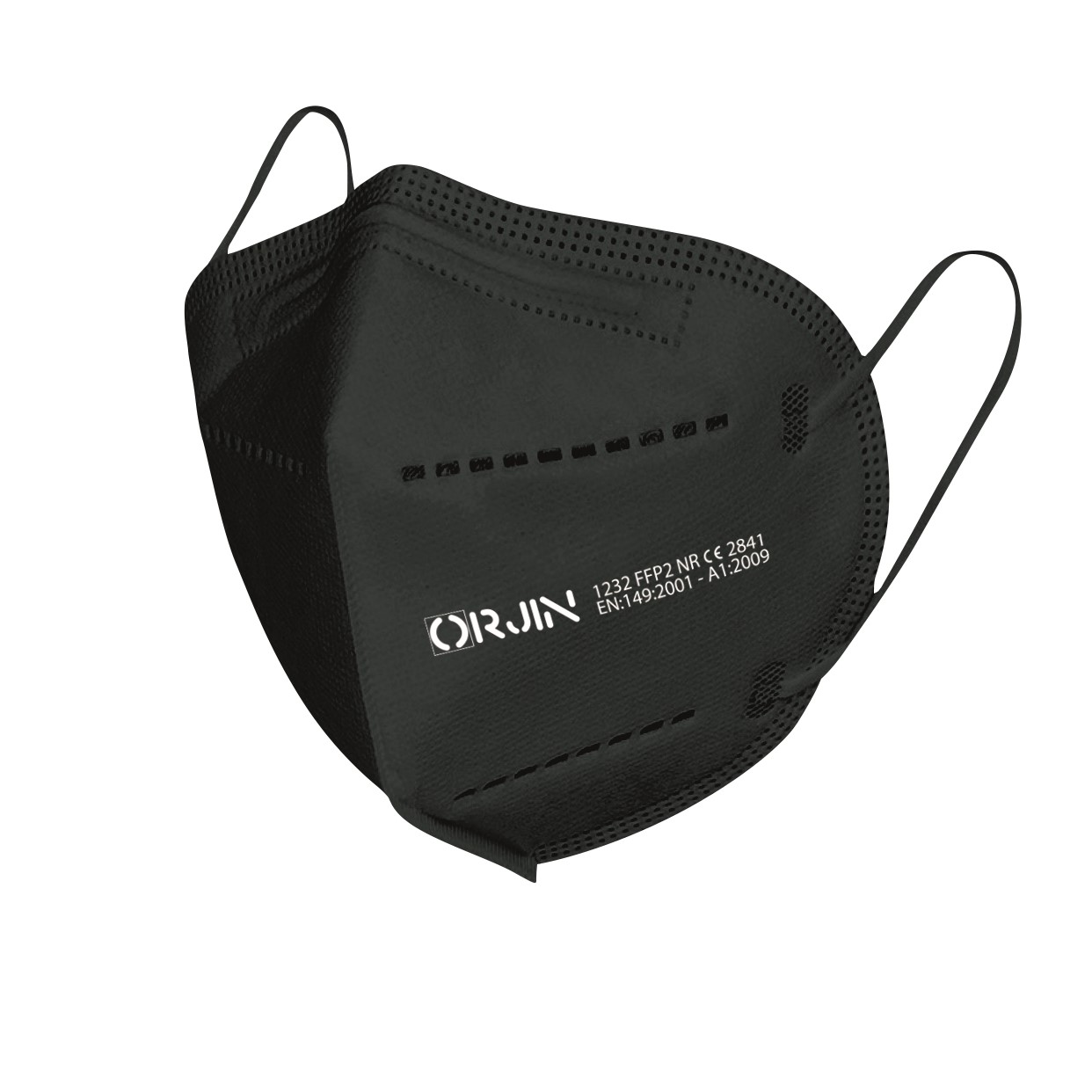 FFP2NR Respirátor ORJIN 10 ks/čierny