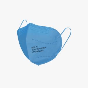 FFP2NR Respirátor SEGA-P2 10 ks/bledomodrý
